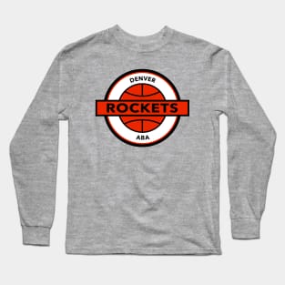 DEFUNCT - DENVER ROCKETS Long Sleeve T-Shirt